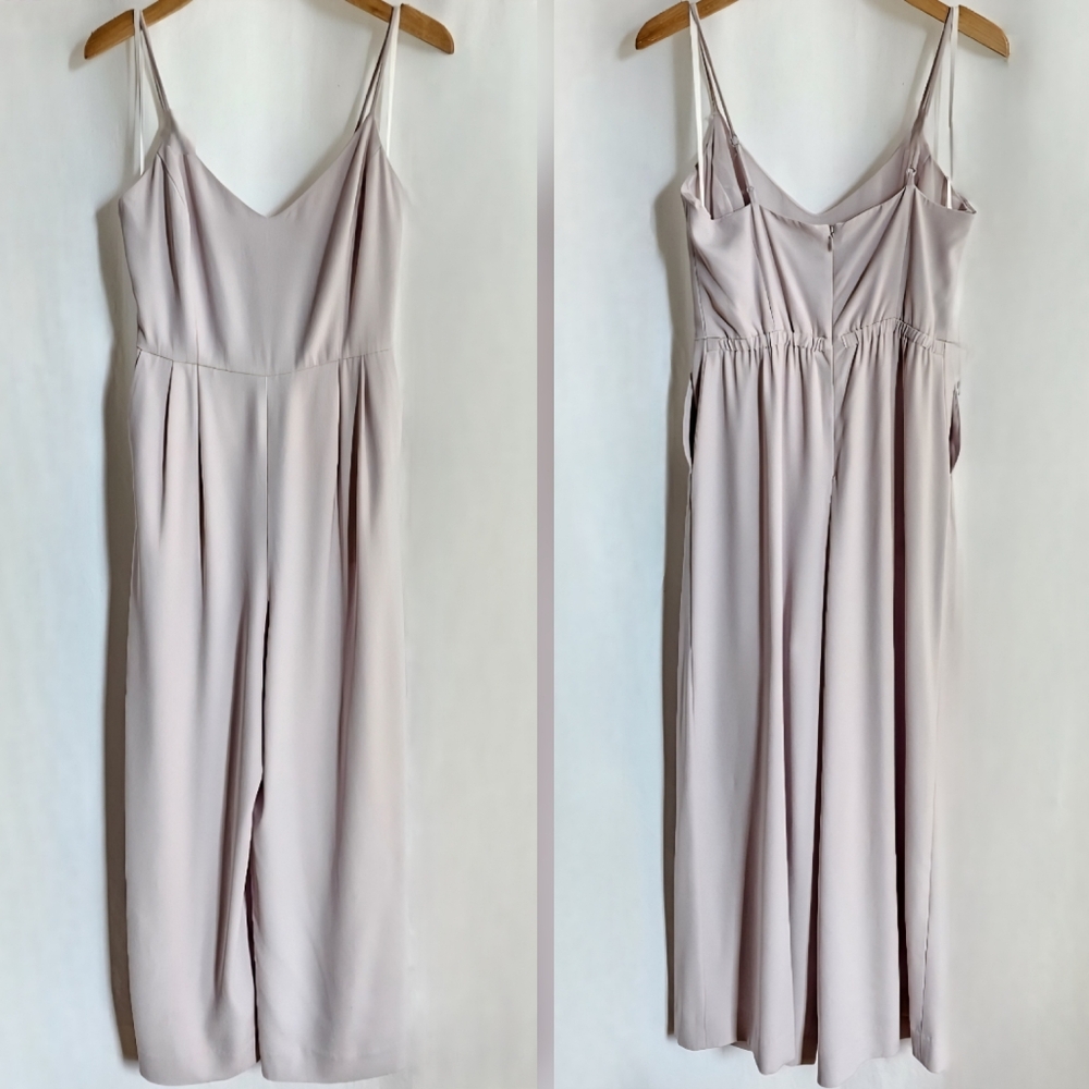 🇨🇦 Aritzia Babaton Light Purple Sleeveless Crepe Jumpsuit - Picture 8 of 14